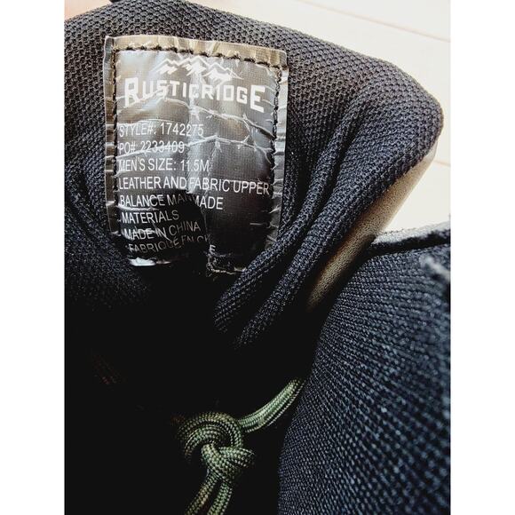 Rustic Ridge Hunting Boots Real Tree Camo size 11.5 M style 1742275 NEW - Picture 5 of 16